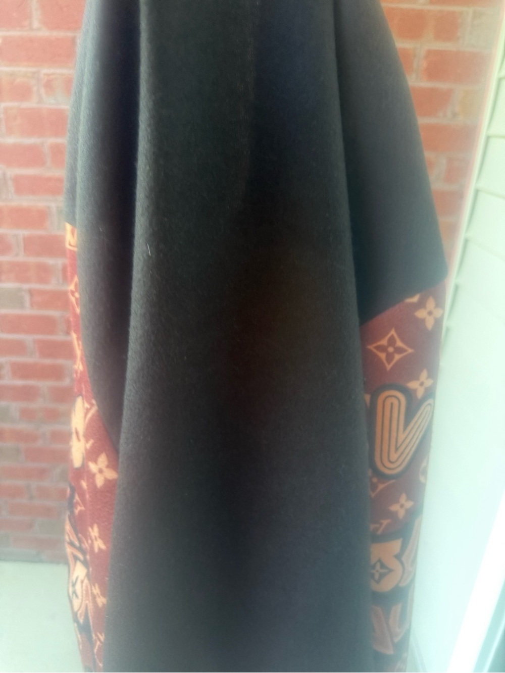 Louis Vuitton Black and Brown Monogram Varsity Jacket - Picture 7 of 7